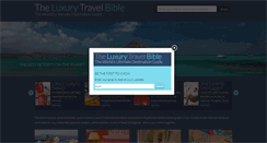 Desktop Screenshot of luxurytravelbible.com.au
